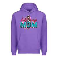 Purple hot mess mom Premium Hoodie - Zillion Design Studio