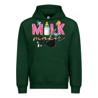 Forest Green milk maker Urban Hoodie - Zillion Design Studio
