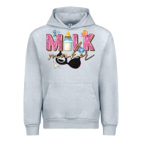 Heather Grey milk maker Urban Hoodie - Zillion Design Studio