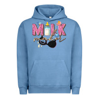 Pigment Pebble Blue milk maker Urban Hoodie - Zillion Design Studio