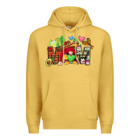 Antique Gold mexican mom gnome Premium Hoodie - CTS Tumbler Store