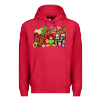 Cardinal mexican mom gnome Premium Hoodie - CTS Tumbler Store
