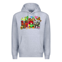 Heather Grey mexican mom gnome Premium Hoodie - CTS Tumbler Store