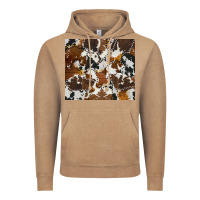 Vintage Coffee cowhide Vintage Hoodie - AdoDesignShop