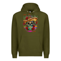 Army Green mexican skeleton Premium Hoodie - CTS Tumbler Store
