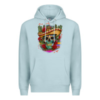 Blue Mist mexican skeleton Premium Hoodie - CTS Tumbler Store