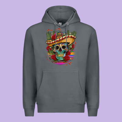 Mexican Skeleton Premium Hoodie Designed By Cts Tumbler Store
