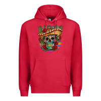 Cardinal mexican skeleton Premium Hoodie - CTS Tumbler Store