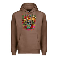 Chestnut mexican skeleton Premium Hoodie - CTS Tumbler Store