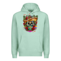 Seafoam mexican skeleton Premium Hoodie - CTS Tumbler Store