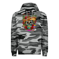 Slate Camo mexican skeleton Premium Hoodie - CTS Tumbler Store