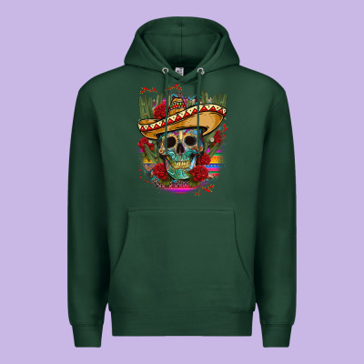Mexican Skeleton Premium Hoodie Designed By Cts Tumbler Store
