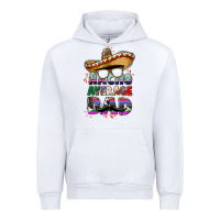 White nacho average dad Urban Hoodie - CTS Tumbler Store