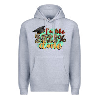 Heather Grey i'm 2023 done Premium Hoodie - Zillion Design Studio