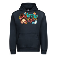 Navy mom life Urban Hoodie - Zillion Design Studio