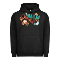 Pigment Black mom life Urban Hoodie - Zillion Design Studio