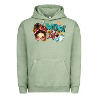 Pigment Oil Green mom life Urban Hoodie - Zillion Design Studio