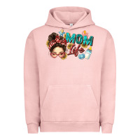 Pigment Salmon mom life Urban Hoodie - Zillion Design Studio