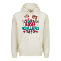 Oatmeal Heather just a mom who loves coffee Premium Hoodie - Zillion Design Studio