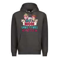Smoke just a mom who loves coffee Premium Hoodie - Zillion Design Studio
