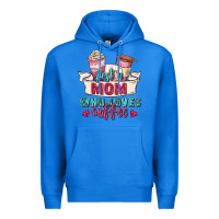 True Royal just a mom who loves coffee Premium Hoodie - Zillion Design Studio