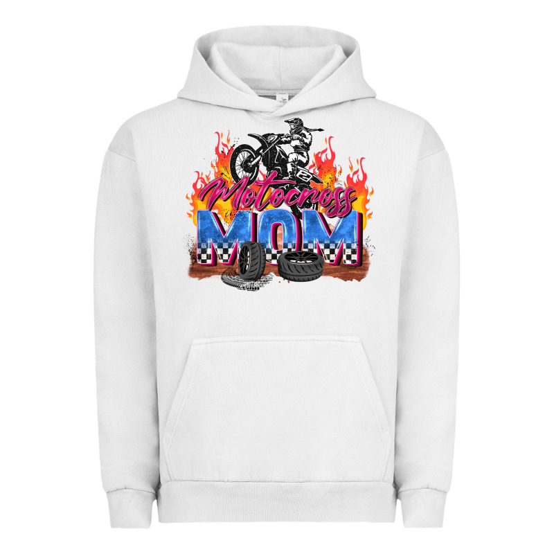 Motocross Mom Urban Hoodie by Zillion Design Studio | Teevron