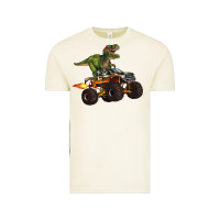 Vintage Arctic monster truck and t rex dinosaur Vintage Tee - Artiststas