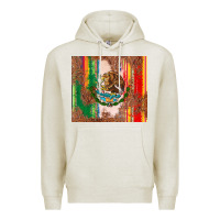Oatmeal Heather mexican flag serape Premium Hoodie - CTS Tumbler Store