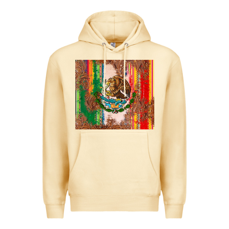 Mexican Flag Serape Premium Hoodie by CTS Tumbler Store | Teevron