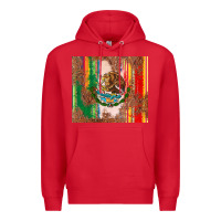 Red mexican flag serape Premium Hoodie - CTS Tumbler Store