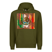 Army Green mexican flag serape Premium Hoodie - CTS Tumbler Store