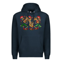 Navy mexican skeletons Premium Hoodie - CTS Tumbler Store
