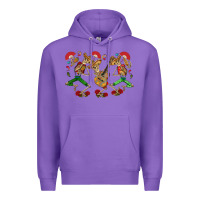 Purple mexican skeletons Premium Hoodie - CTS Tumbler Store