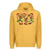 Mustard mexican skeletons Premium Hoodie - CTS Tumbler Store