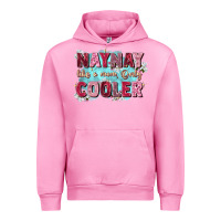 Fuchsia Pink naynay like a mom Urban Hoodie - Zillion Design Studio