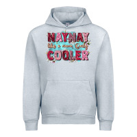 Heather Grey naynay like a mom Urban Hoodie - Zillion Design Studio