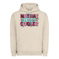 Pigment French Oak naynay like a mom Urban Hoodie - Zillion Design Studio