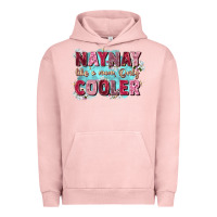 Pigment Salmon naynay like a mom Urban Hoodie - Zillion Design Studio