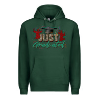 Sports Green just graduated Premium Hoodie - Zillion Design Studio