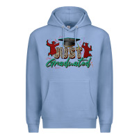 Colony Blue just graduated Premium Hoodie - Zillion Design Studio