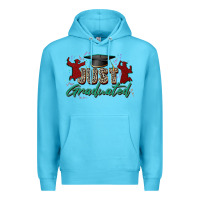 Ocean Blue just graduated Premium Hoodie - Zillion Design Studio