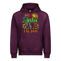 Mauve Wine no siesta lets fiesta Urban Hoodie - CTS Tumbler Store