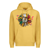 Antique Gold mexican sunflower Premium Hoodie - CTS Tumbler Store