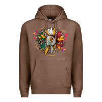 Chestnut mexican sunflower Premium Hoodie - CTS Tumbler Store
