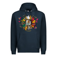 Navy mexican sunflower Premium Hoodie - CTS Tumbler Store