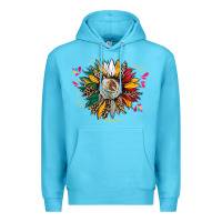 Ocean Blue mexican sunflower Premium Hoodie - CTS Tumbler Store