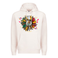 Pale Pink mexican sunflower Premium Hoodie - CTS Tumbler Store