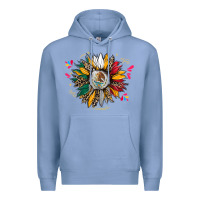 Colony Blue mexican sunflower Premium Hoodie - CTS Tumbler Store