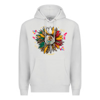 Dove Grey mexican sunflower Premium Hoodie - CTS Tumbler Store