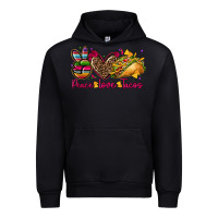 Black peace love tacos Urban Hoodie - CTS Tumbler Store